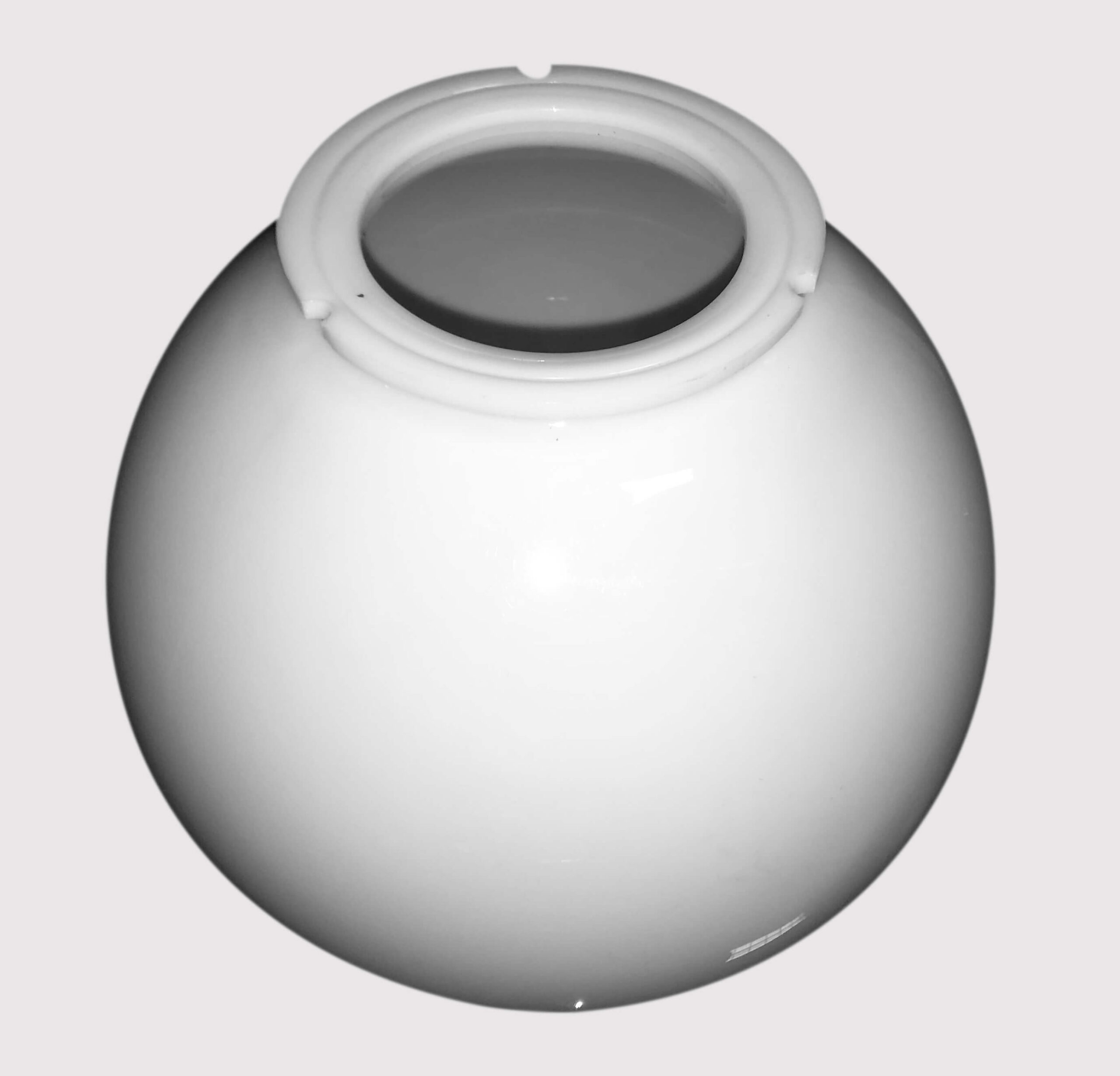 Difusor Esférico POLICARBONATO BLANCO OPAL con Cuello Bayoneta - Imagen 3