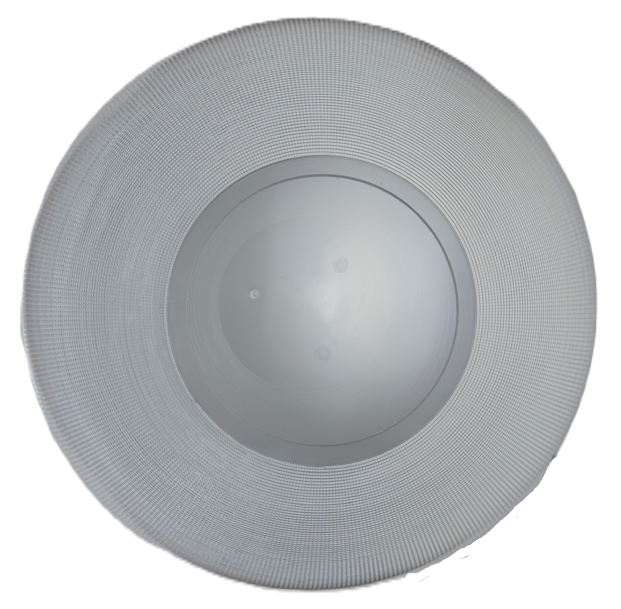 Difusor Esférico Anticontaminacion Lumínica Grabado Pintado Blanco parte Superior - Imagen 2